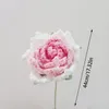 Dekorative Blumen handbeschickter Garn Blume Häkelsimulationsgradient Rose Home Kreative Dekoration Hochzeitsfeier Festliches Geschenk