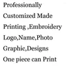 Herrenjacken Custom Print Wärmeübertragung Digital Stickerei Customized Made Jacke Sweatshirt Jaqueta Personal DIY Name Design