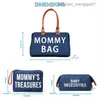 DIAPER Väskor Tre del Portable Maternity Bag stor kapacitet Baby Diaper Bag Nyfödd reseväska Baby Care Supplies Z230816