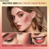 Blush Matte Liquid Powder Blusher Mousse Peach Cream Outline Shadow Colored Cheek Rough Waterproof Face Makeup Cosmetics 230815