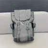 Mochila de bolsas de grife de moda para homens homens christopher water ripple mochilas bolsa de computador bolsa de viagem clássica