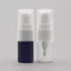 6ML PET Cream Lotion Pump Refillable Mini Plastic Dispenser Bottle Liquid Shampoo Container Travel Size Clear And Blue Color Wlnrs