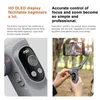 안정제 Aochuan Smart X Pro 3AXIS 접이식 핸드 헬드 Gimbal Stabilizer Fill Light Wireless 충전 전화 액션 카메라 230816