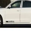 1 Pair Quattro styling side door decals stickers CA-180215o