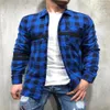 Camicia per uomo All Cotton Fashion Burr Casual Plaid Plaid Placet Shirt Shirt a maniche lunghe a pezzi a pezzi singolo 2887