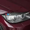Karbon fiber farlar kaşlar göz kapakları BMW E90 ön far 3 Serisi 2005-2012 Çıkartma Çıkartma289y