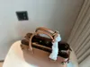 2023 Nuova valigetta da donna borsetta di borsette di lusso marrone nero marrone per pendolare sacchetti di spalla di grande capacità