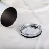 Stan amerykański 20 unz sublimacja proste kubki śladowe białe stali nierdzewne kubek od próżni Izolowany Slim DIY Pup