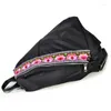 Школьные сумки женский персонализированный этнический стиль оксфордский тканевый вышивка контрастная панель повседневное рюкзак