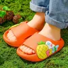 Zapatilla de verano zapatillas para niños lindas frutas para niñas zapatillas para niñas de niñas transpirables cómodos sin deslizamiento de zapatillas para niños r230816