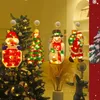 Night Lights Elk Bell String Garland LED Light Christmas Lamp Holiday Lighting Tree Ornament Navidad Xmas Gift Year