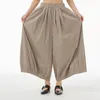 Pantaloni da donna in cotone usura per le donne estate 2023 casual pantaloni larghi oversize larghe neri/kaki capri joggers