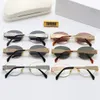 10a moda de luxo designer de marca de luxuos de óculos de sol para homens homens designers de designers de óculos Triomphe Street
