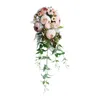 Свадебные цветы искусственные букеты декоративные романтики для невесты.