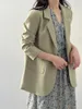 Ternos femininos DASSWEI BLAZER BLAZER BREVENDADOR PARA MULHERES DO OFIE DO OFIELIGADAS DO LONE ELEGANTE ASSANTO LOLHO MONEAS 2023 SMERNO SUMPLEM SUMPLE