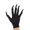 Halloween Toys Creative Costume Party Decorations Stage Props Accessories for Performance och Black Gold Glitter Nail Gloves 230816