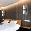 Wall Lamps Stainless Steel Led Mirror Light For Bathroom AC 85-265V 6W Double Heads Acrylic El Bedroom