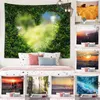 Tapestries Creative Love Plant Wall Art Tapestry Natural Beauty Tapestry Dormitory Room Asthetic Decoration Living Room Home Decoration R230815