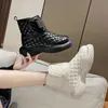 Boots Lisapie New Woman Shoes Non-Slip Snow Boots Women The Bottom Warm with Velvet Short Lattice Luxury Designer Booties Ladies BootsL0816