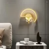 Wall Lamp Modern LED Luxury Black Gold Butterfly Sconce Bedroom Living Rooms Kitchen Study Bedside Illumination Luminaire Lustre