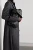 Kvällspåsar TR 2023 Kvinna vardaglig svart textur Kohude Brand TR Medium storlek Single Shoulder Bag