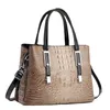 Bolsas de noite Pantent Couro Mulheres Mensageiras Crocodilo Crossbody Totes Bolsa de ombro para 2023 Holcha de mulheres H77