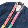 Men's Jackets Retro Denim Embroidered Taoist Robe Coat Spring Summer Ethnic Style Washed Cowboy Cardigan Shirt Jacket 230815