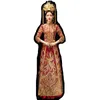 Oriental broderi blomma mönster visa kläder brud bröllopsklänning kinesisk högkvalitativ bröllopsdräkt phoenix klänning mantel