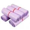 Gift Wrap 50Pcs Pink Purple Courier Mailer Bags Poly Package Self-Seal Mailing Express Bag Envelope Packaging For Drop Delivery Home G Dhxsa