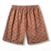 Heren shorts Summer Casual Men Snel drogen Fashion Boardshort Bermuda Male Soft Fitting Breeches Beach 2023 001A