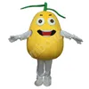 Nieuw fruit citroen mascotte kostuum wandelen Halloween pak groot evenement kostuumpak feestjurk kleding carnaval kostuum