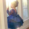 女の子のドレス1-5T幼児レースドレスフォーマルパーティープロムガウン幼児バックレス刺繍服ベビー服