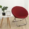 Stoelbedekkingen Ronde schotel Slipcover hoge stretch anti-slip polyester verwijderbare hoes voor meubels woonkamer volwassenen