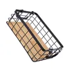 Storage Bottles Basket Ornament Decorative Sundries Organizing Bread Display Creative Iron