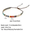 チャームブレスレットYastyt Boho Miyuki Bracelet for Women Friendshion Jewelry Tila Beads調整可能なジュエリービーズパルスラMujer Femme