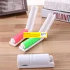 300pcs Creative Mini Çok Molor Taşınabilir Yıkanabilir Lint Toz Saç Çıkma Bez Yapışkan Silindir Fırça Geri Dönüşümlü Elektrostatik Katlama LL