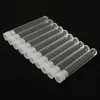 Transparent Laboratory Clear Plastic Test Tubes Vials With Push Caps School Lab Supplies 12x100mm Wuhvp