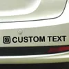 5cm Hight Custom Instagram 사용자 이름 방수 다중 색상 자동차 스티커 CA--2859