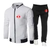 Mens tracksuits Kyokushin Karate Men Modieus Sports Pak Slim Zipper Sweatshirt Zweetbroeken Harajuku Style Clothing 2 stuks Sets 230815