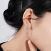 Hengste Ohrringe WPB S925 Sterling Silber Frauen glänzende Teufel Augenhand weiblicher Luxusschmuck Brilliant Zirkon Design Girl Geschenk
