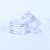 2ML/2Gram cosmetic plastic pot jar 28x13MM Screw Lid Clear Round Sample Size For Cosmetic Cream Eye Shadow Nails Powder Jewelry E-Liqui Cgkx