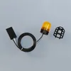 1pcs 360 Degree Rotating Light LED Engineering Lamp for 1/14 Excavator Tamiya RC Truck Trailer Tipper Scania 770S Car Diy Parts