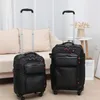 Чемоданы Oxford Business Travel Rolling Suitcase Men 22 -дюймовая багажная сумка салона.