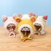 Berets Baby Hat Winter Thickened Ear Protection Cute And Coral Plush Knitted Fruit Children's