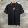 Herren T-Shirt Polos Hot Summer Style Muster Stickerei mit Buchstaben T-Shirts Kurzarm Freizeithemden Reverskragen Tops Asiatische Größe S-4XL