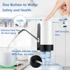 Other Drinkware Usb Charge Portable Water Dispenser Electric Pump For 5 Gallon Bottle With Extension Hose Barreled Tools 230815
