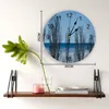 Wall Clocks Trees And Birds Rushing To The Sky Clock Modern Design Living Room Decoration Mute Watch Home Interior Decor