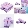 Gift Wrap 50Pcs Pink Purple Courier Mailer Bags Poly Package Self-Seal Mailing Express Bag Envelope Packaging For Drop Delivery Home G Dhxsa