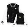 Mens Jackets Casual Harajuku Style Mens Jacket Bread Print Pattern Baseball Jersey to Wear in All Seasons This Year Buy Now 230815