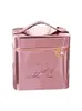 Косметические пакеты корпусы Ins Portable Cosmetic Bag для женщин большая мощность простая тиснения высококлассового супер-хранения гладкая поверхность косметическая корпус 230815